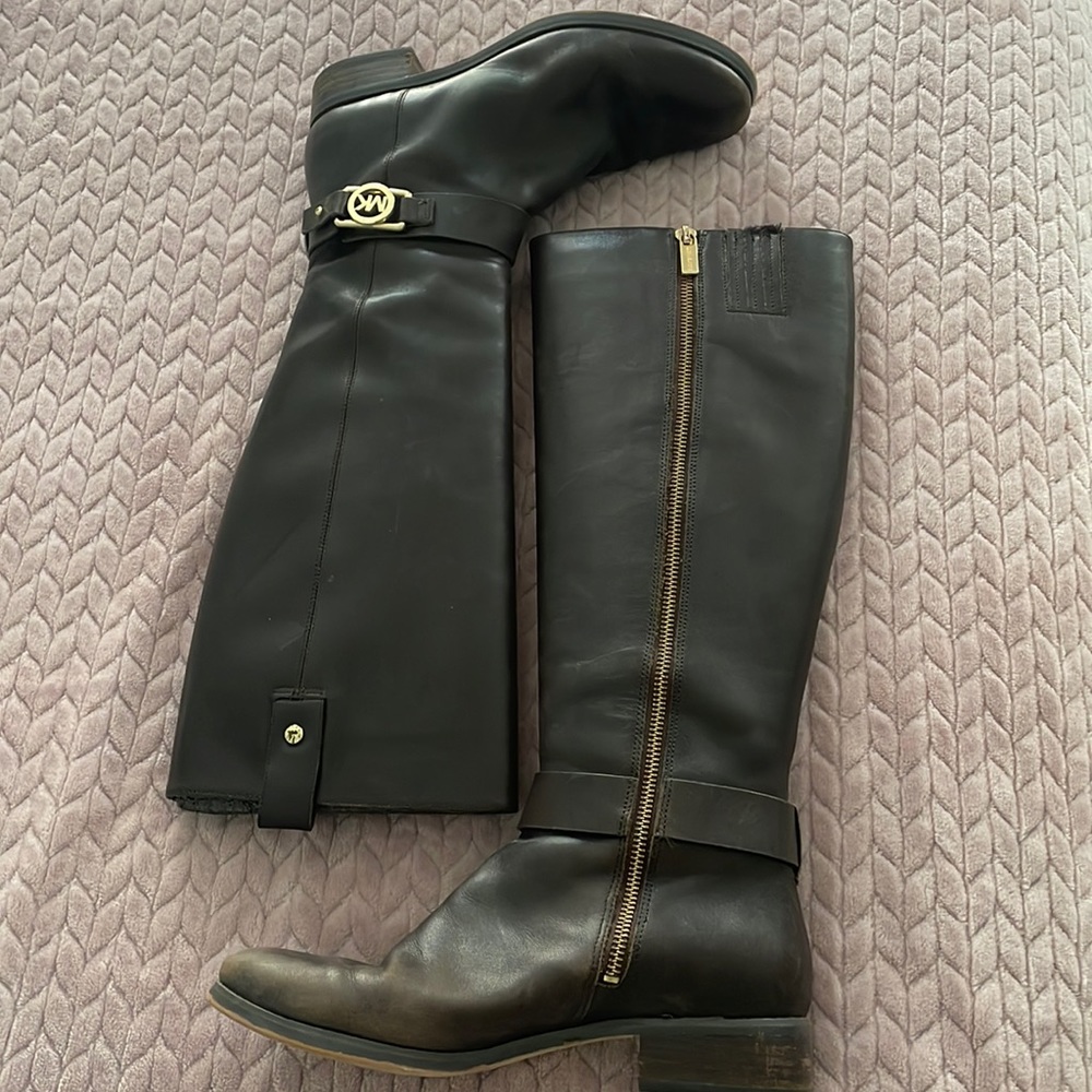 Michael kors riding boots size 8